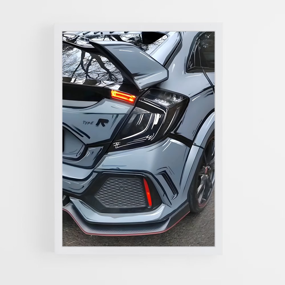 Poster Civic Symphony – affiche Honda (vue 3)